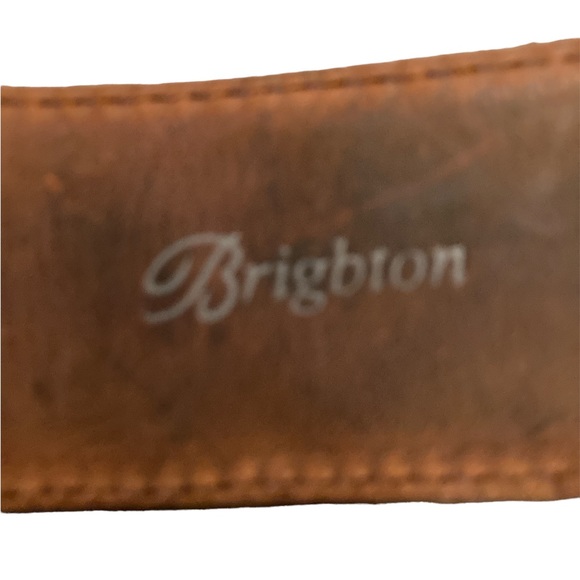 Brighton Vintage Braided Leather Belt - Picture 10 of 12
